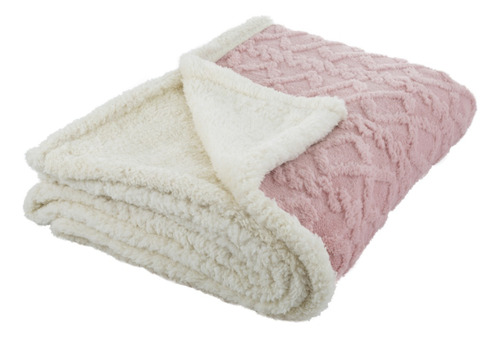 Cobertor Cobija Aborregado Para Sala Con Relieve 1.50x1.00