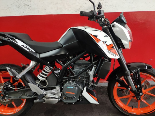 Ktm Duke 200 2019 Branca Branco