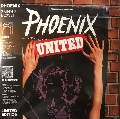 Vinilo Phoenix 2 Vinyls Boxset: United / Alphabetical Nuevo 