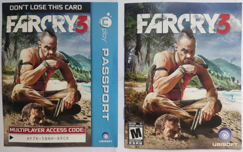 Farcry 3 Solo Manual Original Playstation3