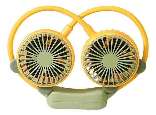 Ventiladores Para Colgar En El Cuello Ventilador De Amarillo