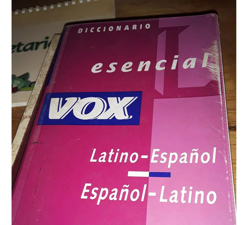 Diccionario Latin.  Iter Vox.   Sopena.latino