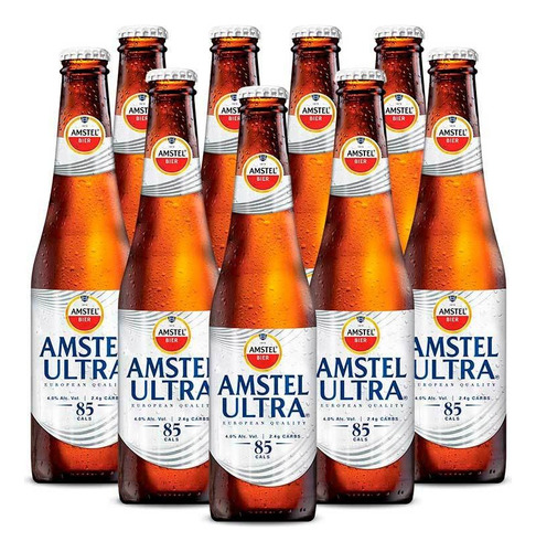 Cerveza Amstel Ultra 355 mL 24 unidades