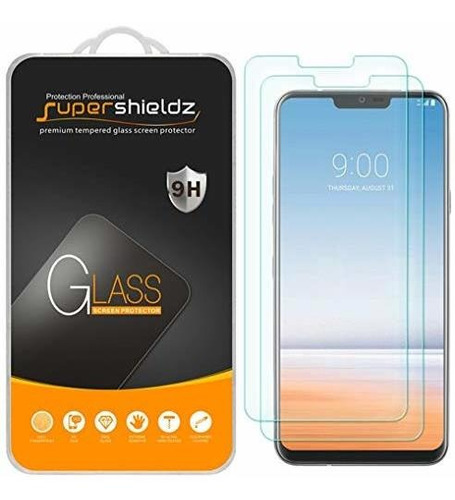 Pantalla Cristal Templado Para LG G7 Thinq 0.013 in Sin 2