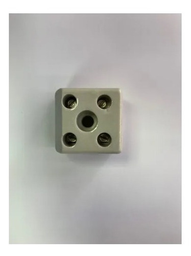 Conector De Porcelana Quadrado  Ferro Continental 