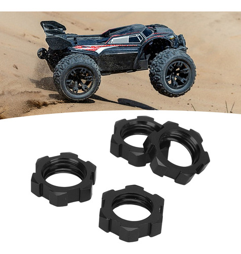 * Adaptador De Cubo Hexagonal Rueda De 4 Piezas De 17 Mm