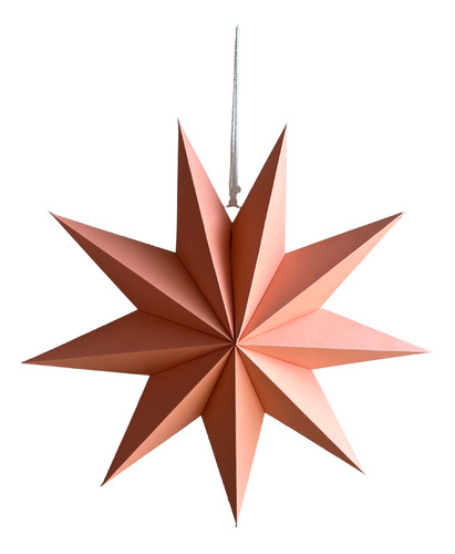 Estrella De Cartón Decoración Navidad Cumpleaños Fiesta 45cm