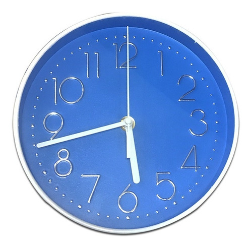 Reloj De Pared Moderno Colores 20cm Clasico Pettish Online