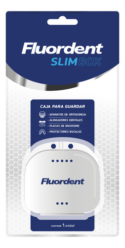 Caja De Protectores Y Ortodoncia Fluordent Slim Box