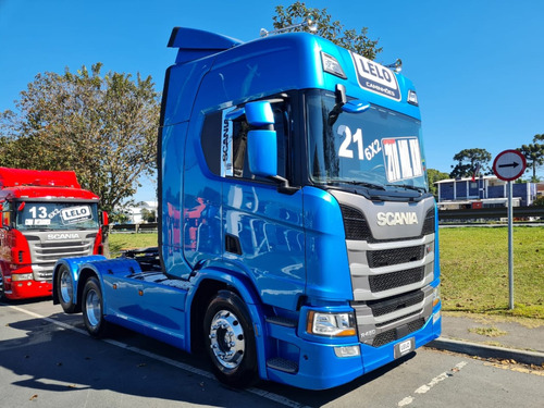 Scania R450 6x2 Ano 2021 Teto Alto Automático Baixo Km