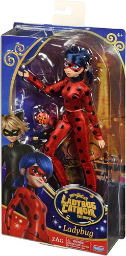 Muñeca Articulada De Moda Miraculous - The Movie - Lady Bug