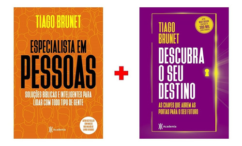 Kit 2 Livros Tiago Brunet