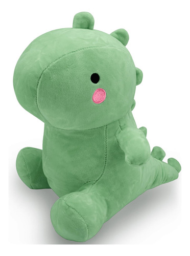 Peluche De Dinosaurio 30cm - Dinosaurios Peluche Azul De