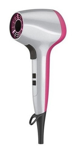 Imagen 1 de 2 de Secadora de cabello Remington AIR3D D7777 blanca y rosa 220V - 240V