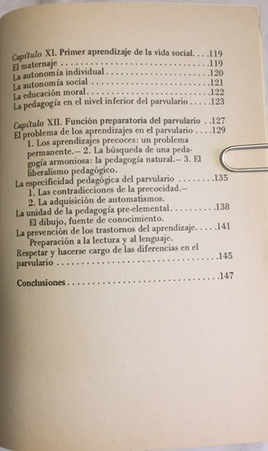 Libro El Parvulario ¿ Una Escuela Diferente ? Reforma De La