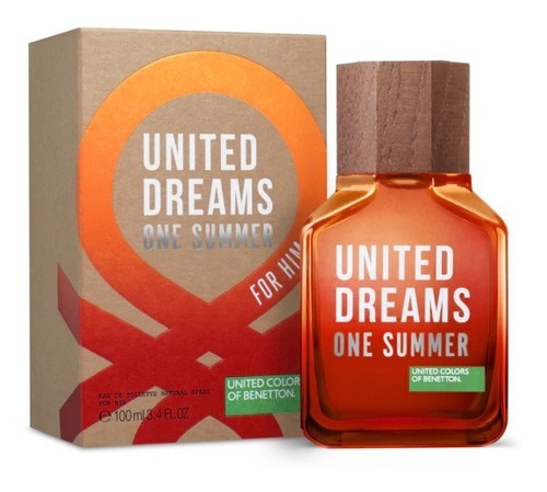 Hombre Perfume Benetton United Dreams One Summer 100ml Febo Volumen De La Unidad 100 Ml