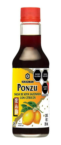 Salsa De Soya Ponzu Kikkoman Sazonada Con Citricos 296 Ml.