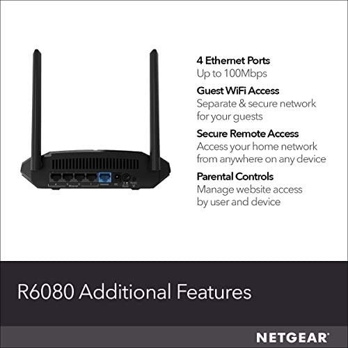 Velocidad Inalámbrica De 1000 r6080 Enrutador Wifi Netgear Velocidad Inalámbrica De 1000 r6080 Enrutador Wifi Netgear