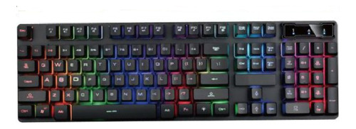 Teclado Rgb Con Cable Aerbes