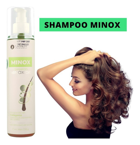 Kit De 6 Mino Platinum Anticaida Shampoo Cabello