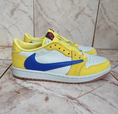 Air Jordan 1 Low Travis Scott Canary | MercadoLivre