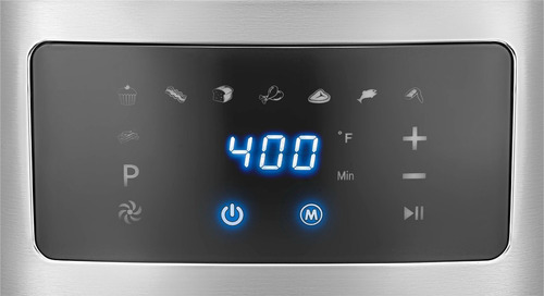 Insignia - 5 Qt Freidora De Aire Digital - Acero Inoxidable