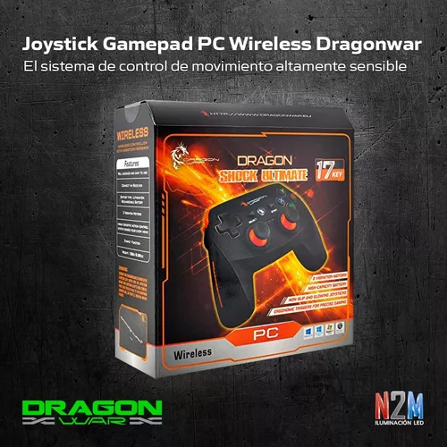 Joystick Pad Gamer Shock Ultimate Dragonwar Wireless | N2M-ELECTRONICA