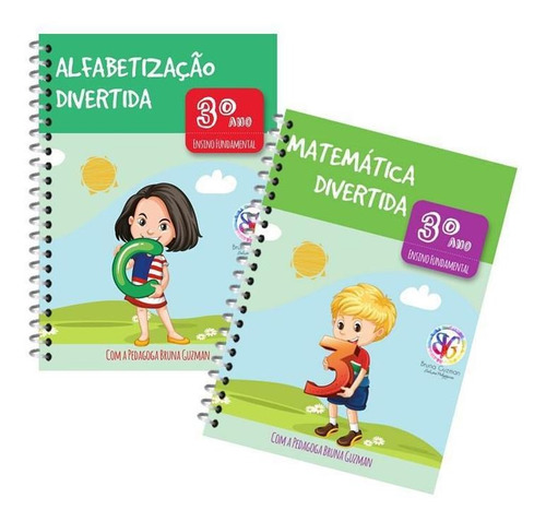 Alfabetização E Matemática Divertida 3º Ano Apostilas