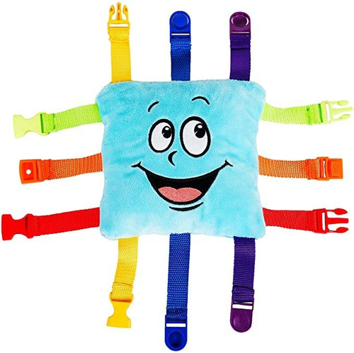 Buckle Toy - Bubbles Square - Learning Activity Toy - Desar