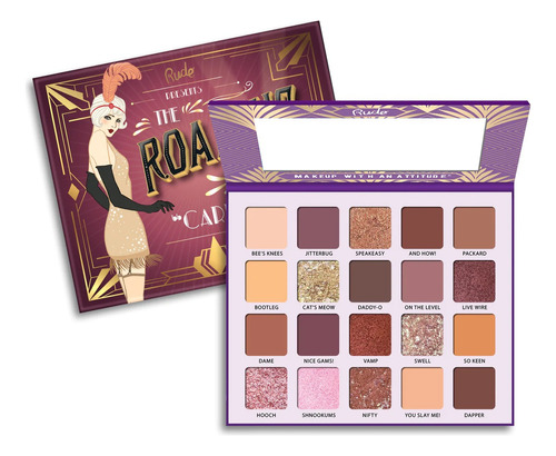 Paleta The Roaring 20's Rude Cosmetics 2 Modelos Disponibles