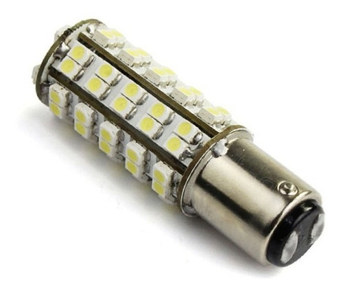 Lampada 68 Led - P21 / 2 Polos - Lanterna Freio - Branco