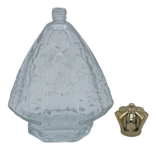 Imagem 2 de 5 de 10 Frascos Nossa Senhora Aparecida Santinha 120ml + Terço