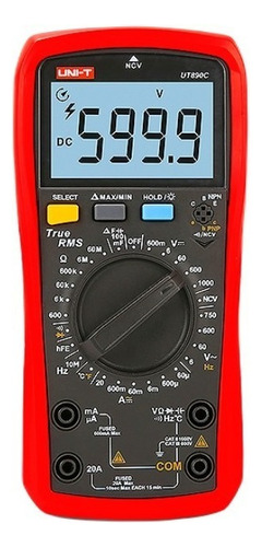 Uni-t Ut890c True Rms Multímetro Digital Capacidade
