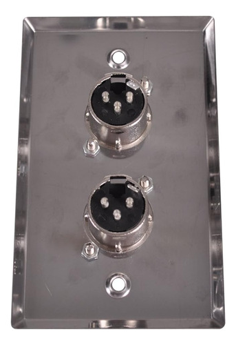 Audio Sísmico Sa-plate40 Placa De Pared De Acero Inoxidable
