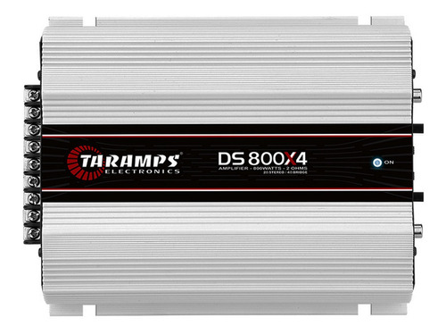 Potencia Amplificador Auto 4 Canales Taramps Ds800x4 2 Ohm