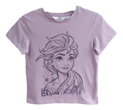 Remera Frozen Elsa Disney H&m Importada Niña Nena Primavera 