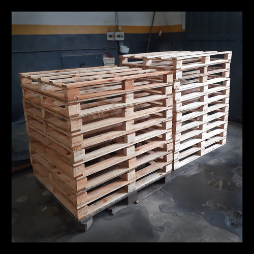 Pallet Arlog Descartable De 100 X 120 Cm. Eucalyptus Grandis