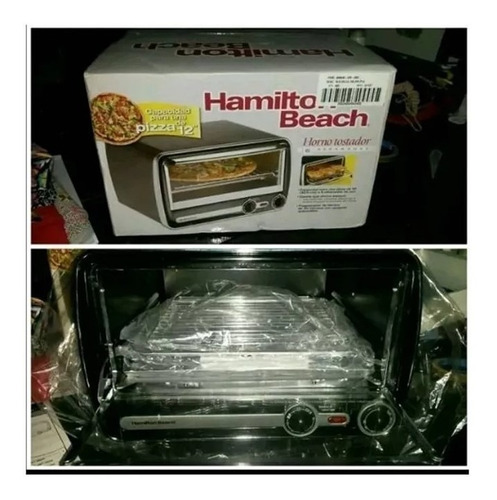 Horno Tostador Hamilton Beach Espacio: 6 Rebanadas Pizza 12 