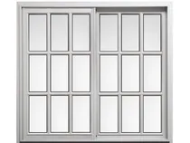 Comprar Ventana Aluminio 150x110 Vidrio Repartido  Abershop