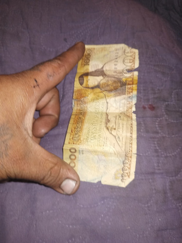 Billete De Un Mil Pesos 