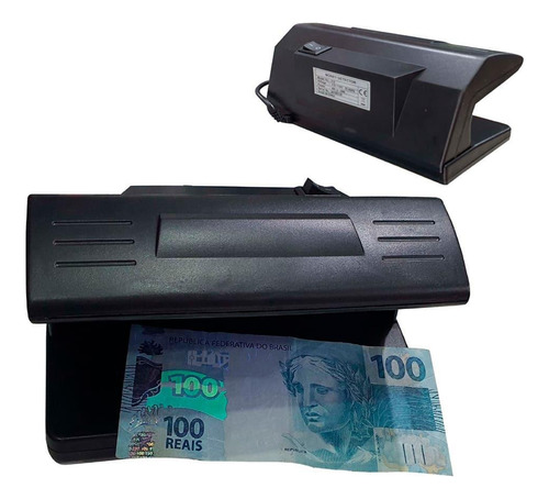 Detector Identificador Uv Teste Notas Cedulas Dinheiro Falso