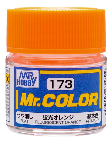 Gsi Creo Mr Color C173 Pintura Fluorescente Naranja (plana)