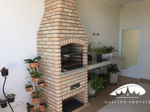 Imagem 14 de 15 de Venda - Permuta Belíssima Casa Térrea 270m²-3 Dormitórios Sendo 1 Suíte Master-ampla Sala-espaço Gourmet-4 Vagas-portão Eletrônico-eloy Chaves-jundiaí - Ca00740 - 68376273