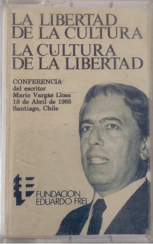 Cassette De Conferencia De Mario Vargas Llosa Stgo 1985(1813