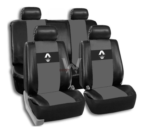 Imagen 1 de 4 de Juego Completo Funda Cubre Asiento Renault Fluence