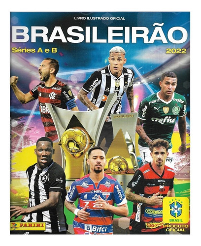 Álbum De Figurinhas Brasileirão Séries A E B 2022 Capa Dura