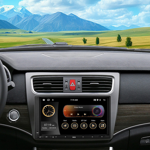 Radio Android 13.0 Gps Mirror Mirror Link Carplay Wifi 7 PLG