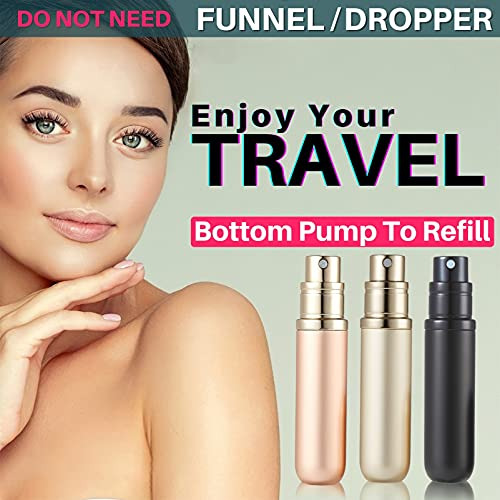 Mini Atomizador De Perfume Portátil Recargable Brarios Para