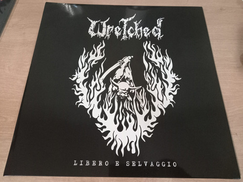 Wretched Libero E Selvaggio Lp ¿ Raw Power ¿ (Usado)