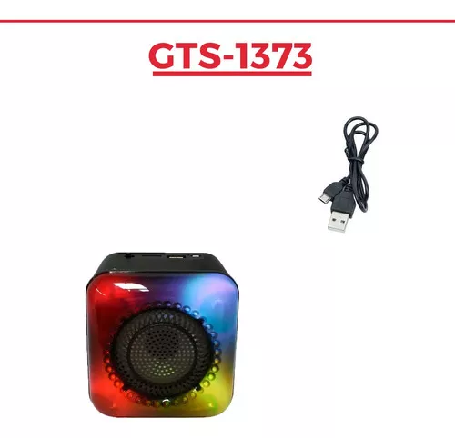 Parlante LED Luces de Colores con Karaoke Bluetooth Radio FM GTS-1373 –  Xhobbies